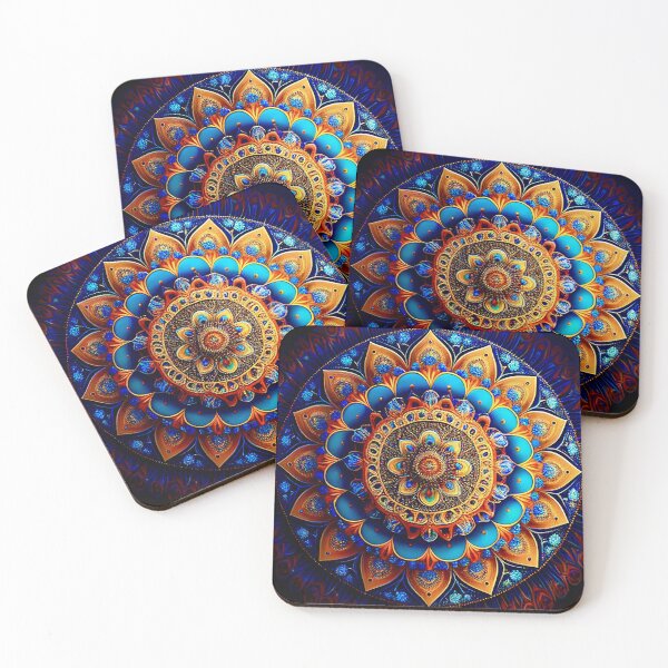 Item preview, Rainbow Mandala Art designed and sold by Psychedelic-Sap.