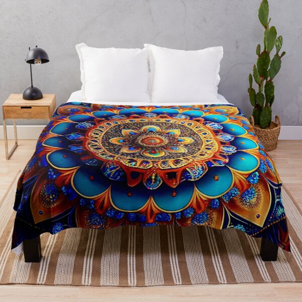 Item preview, Rainbow Mandala Art designed and sold by Psychedelic-Sap.