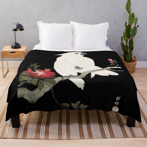 Item preview, Cockatoo and pomegranate by Ohara Koson / Japanese art designed and sold by mojienius.