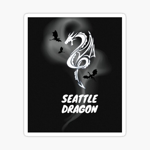 Xfl Merch Seattle Dragons Official Team Logo T-Shirt - Tipatee