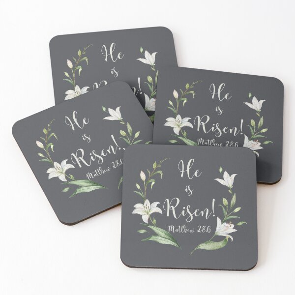 Item preview, He is Risen with Easter Lilies designed and sold by SushiAnn.