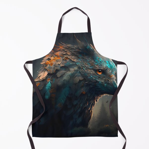Item preview, Fantasy Bird Tapestry - Dark Surreal Animal Digital Art designed and sold by MerakiAndArt.