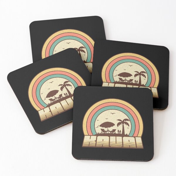 Item preview, Kauai Beach - Retro Sunset Style  designed and sold by Whimsical  Thinker.