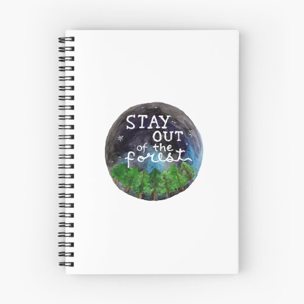 Item preview, Stay Out of the Forest! designed and sold by FinalGirlArt.