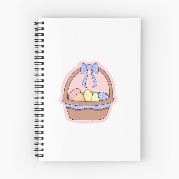 Item preview, Gingham Print Easter Basket designed and sold by flowerfieldsart.