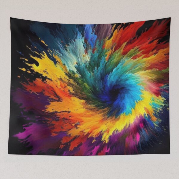 Item preview, splash watercolor holi day designed and sold by merorangampo77.