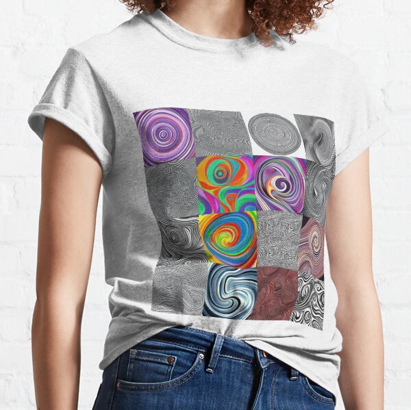 Complex swirls and curves Classic T-Shirt