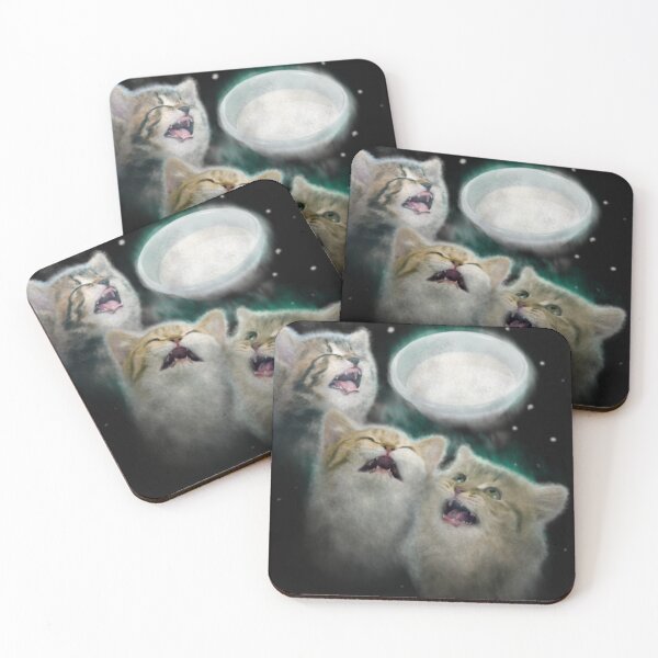 Item preview, cat wolf moon milk designed and sold by veblindesign.