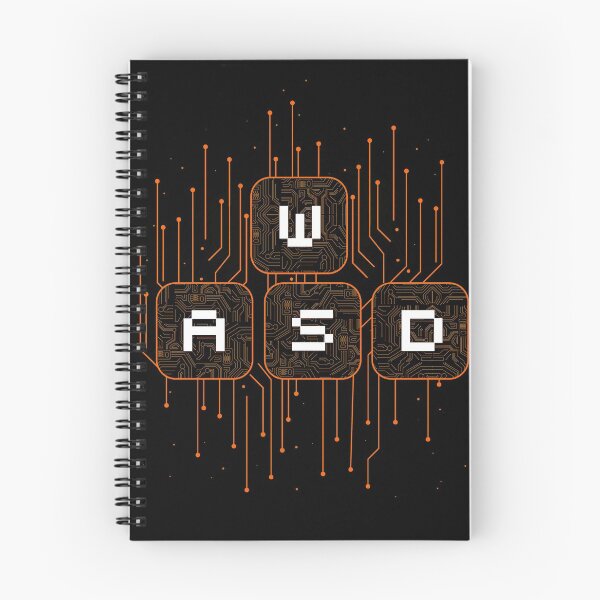 Item preview, WASD gamer graphic tee designed and sold by Douglas Berg.