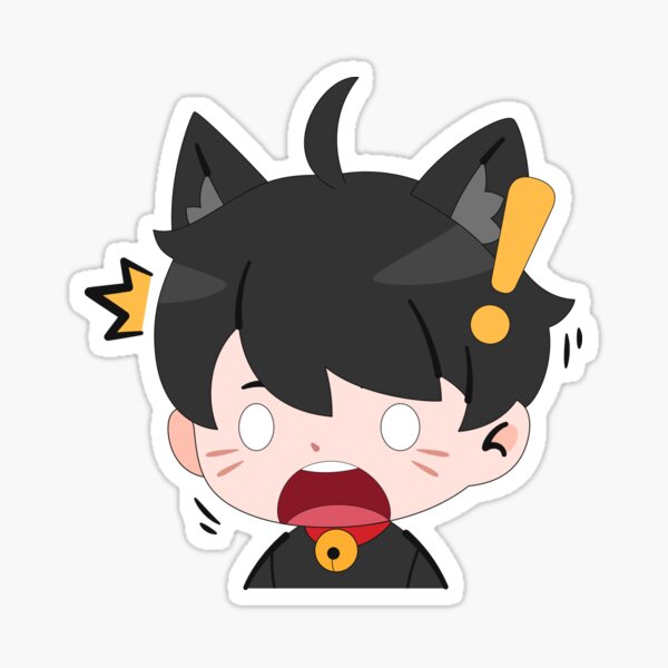 Confused Anime Boy Stickers for Sale | Redbubble