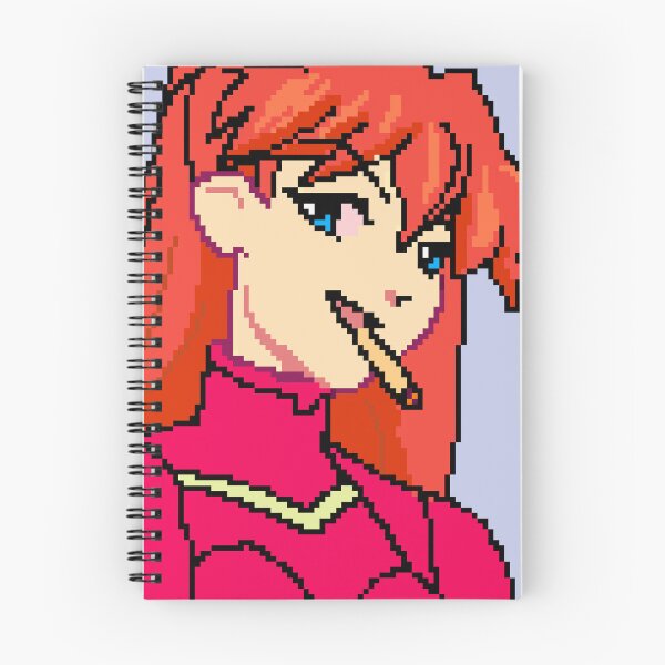 Aperçu de l'œuvre Asuka le flambe créée et vendue par leosstuff.