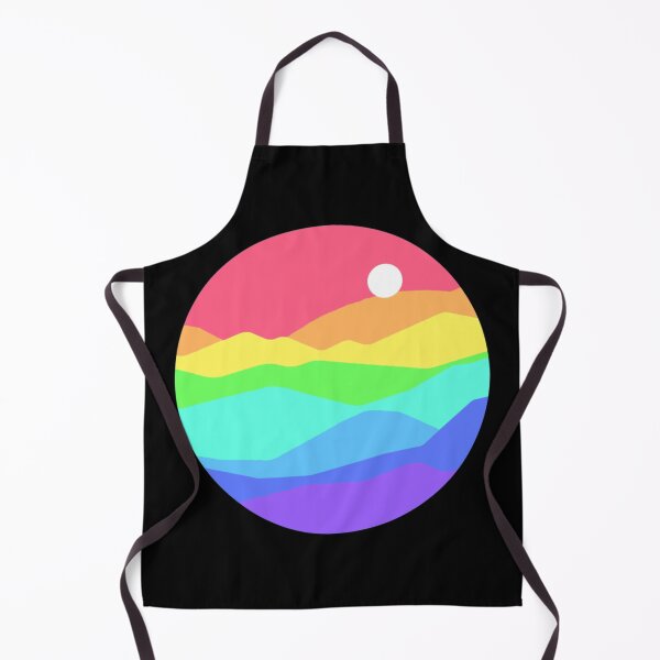 Item preview, Subtle Rainbow Pride Flag Landscape designed and sold by everything4eva.