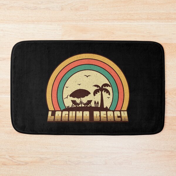 Artikelvorschau, Laguna Beach - Vintage Retro Sunset Style  entworfen und verkauft von Whimsical  Thinker.
