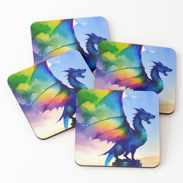 Item preview, Fantasy Watercolor Dragon designed and sold by Aryabek.