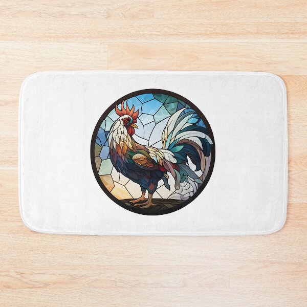 Item preview, Rooster in stained glass designed and sold by omar-sticker11.