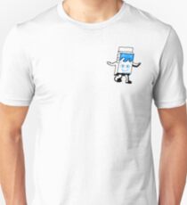 Blur Milky carton pixel art Unisex T-Shirt