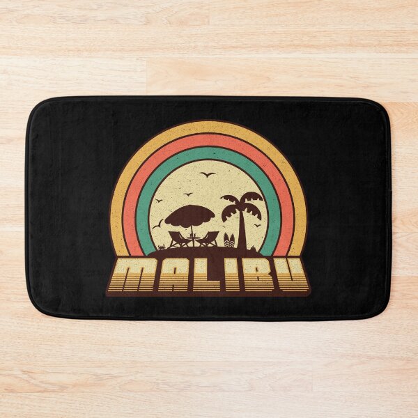 Artikelvorschau, Malibu Beach - Vintage Retro Sunset Style  entworfen und verkauft von Whimsical  Thinker.