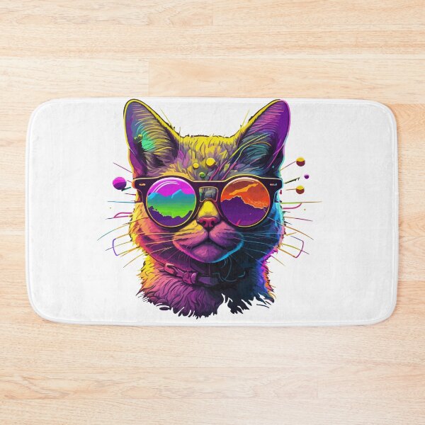 Item preview, Catty Cool: A Fashionable Feline designed and sold by Colorful Dreams.