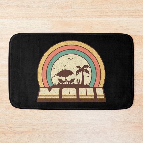Artikelvorschau, Maui Beach - Retro Sunset Style  entworfen und verkauft von Whimsical  Thinker.