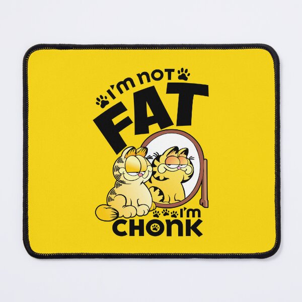 Vista previa del artículo con la obra «No soy gordo, soy gato Chonk | Amante del gato esponjoso», diseñado y vendido por edhie815.
