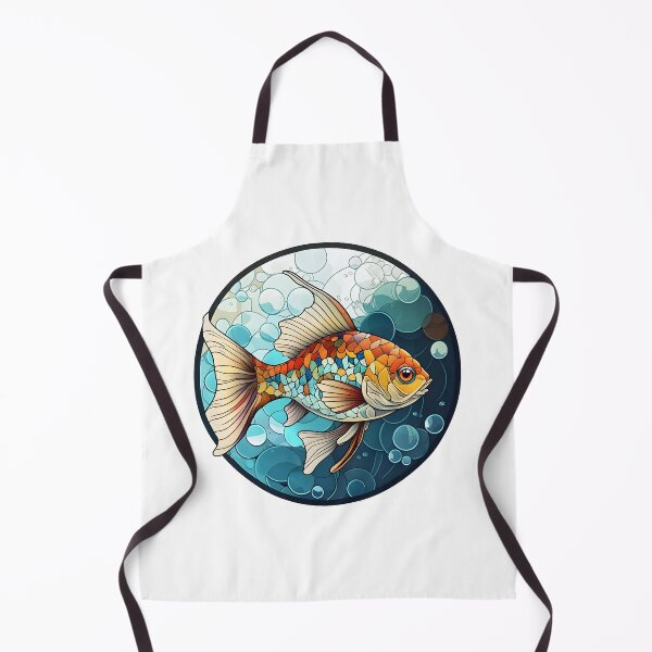 Item preview, Fish in stained glass designed and sold by omar-sticker11.