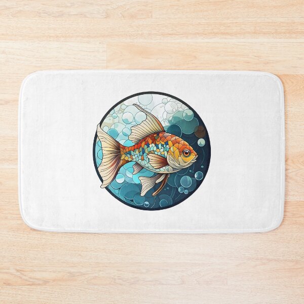 Item preview, Fish in stained glass designed and sold by omar-sticker11.