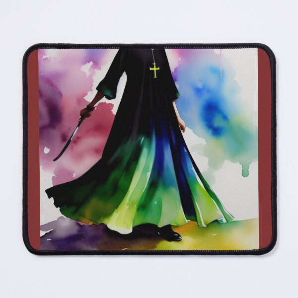 Item preview, monja guerrera arcoiris designed and sold by Aryabek.