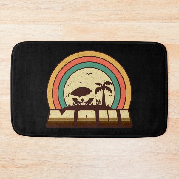 Artikelvorschau, Maui Beach - Vintage Retro Sunset Style  entworfen und verkauft von Whimsical  Thinker.