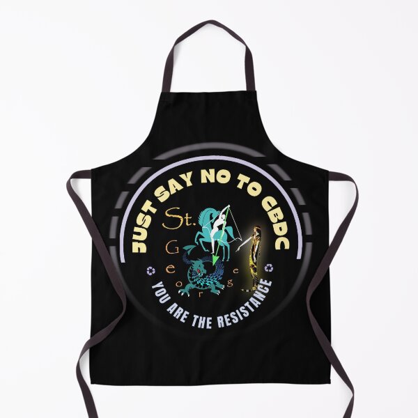 Item preview, Just Say No to CBDC designed and sold by Sanctum Icons.