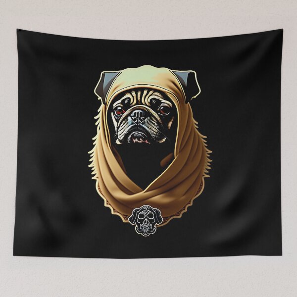 Item preview, Dia de los muertos pug skull V16 designed and sold by CreArtorium.
