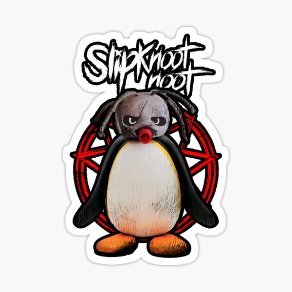 Vista previa del artículo con la obra «slipknoot noot - pingu meme», diseñado y vendido por JamesKowalski6.