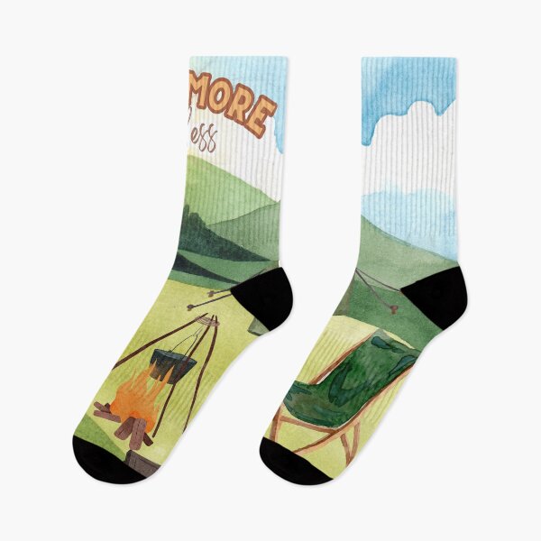 Item preview, Camp More Worry Less designed and sold by LifeNonchalant.