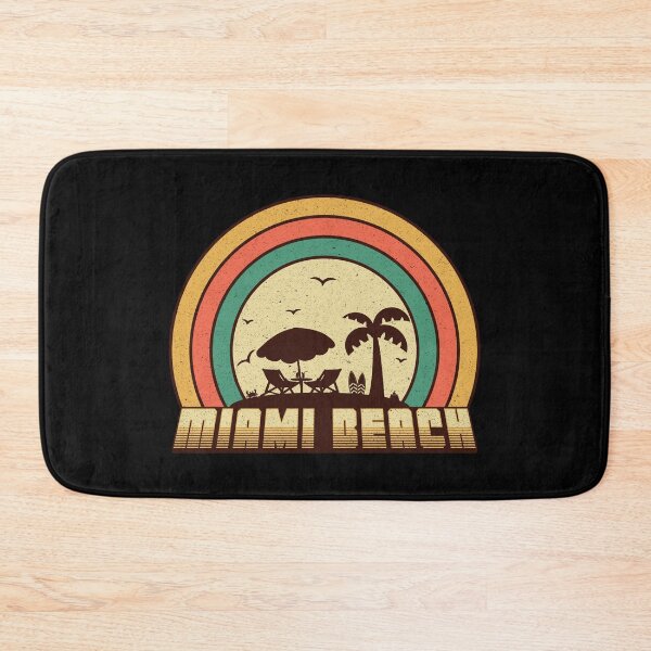 Item preview, Miami beach - Vintage Retro Sunset Style designed and sold by Whimsical Thinker.