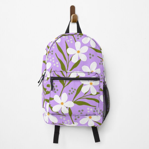 Item preview, Floral seamless pattern on purple background . designed and sold by Jayjaynaenae.