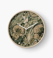 Garnet Crystals Clock