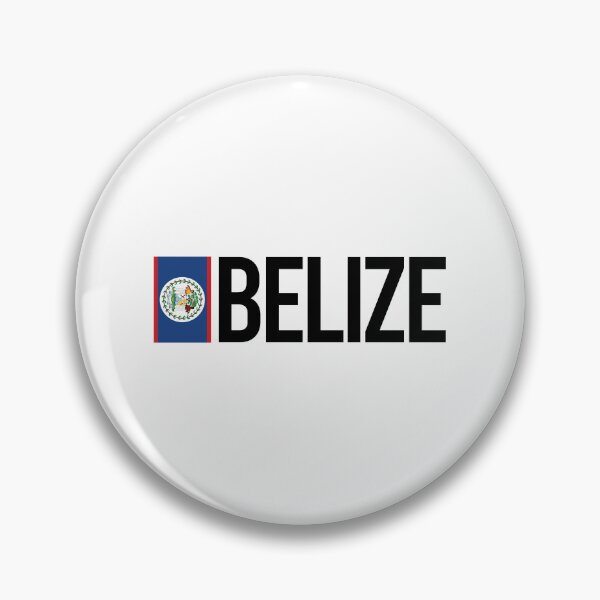 Item preview, Belize Country Flag - Minimal Design collection designed and sold by randomorder.