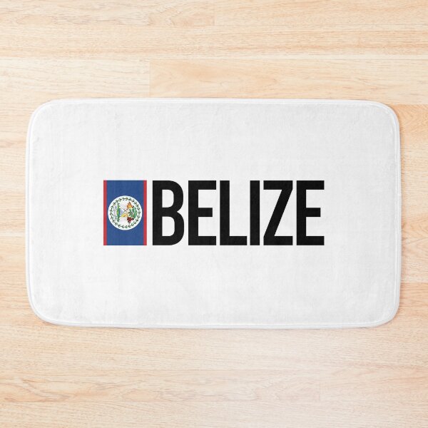 Item preview, Belize Country Flag - Minimal Design collection designed and sold by randomorder.