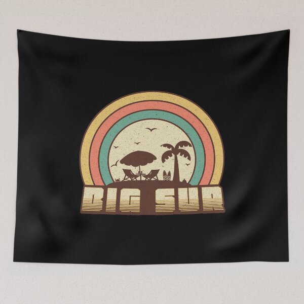 Item preview, Big Sur - Retro Sunset Style designed and sold by Whimsical  Thinker.