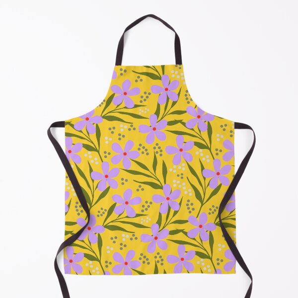 Item preview, Floral seamless pattern on yellow background. designed and sold by Jayjaynaenae.