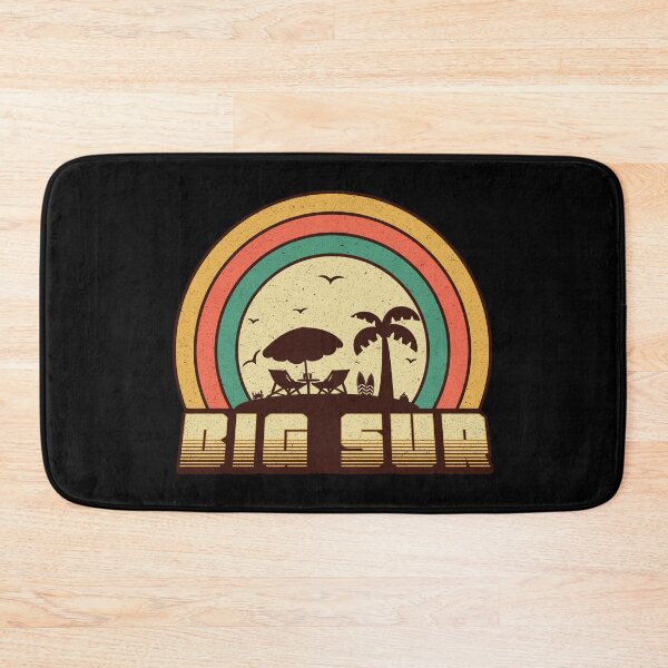 Artikelvorschau,  Big Sur - Vintage Retro Sunset Style entworfen und verkauft von Whimsical  Thinker.