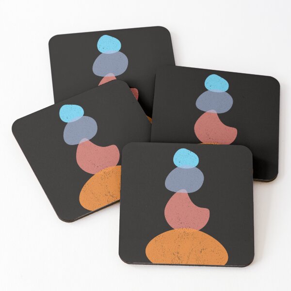 Item preview, Balancing stones  Abstract minimalistic  design  designed and sold by ZengoClub.