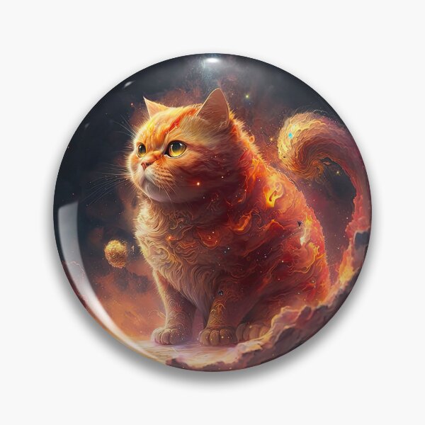 Item preview, Cosmic Feline designed and sold by Crystal Heaven.