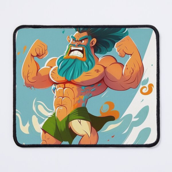 Item preview, The Thunderous Foot of Zeus: Soccer Illustration designed and sold by trendarmy.