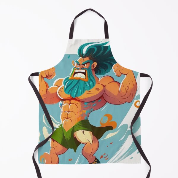 Item preview, The Thunderous Foot of Zeus: Soccer Illustration designed and sold by trendarmy.