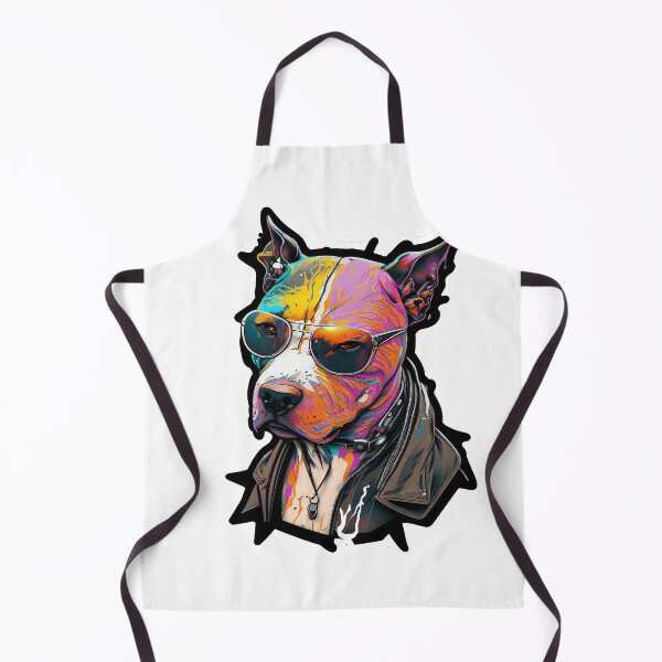 Artikelvorschau, Cyberpunk-Pitbull Nr. 8 entworfen und verkauft von OregonArtForAll.