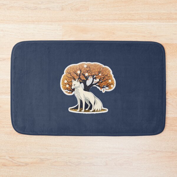 Item preview, white fox under the tree v2 designed and sold by Grafik0.