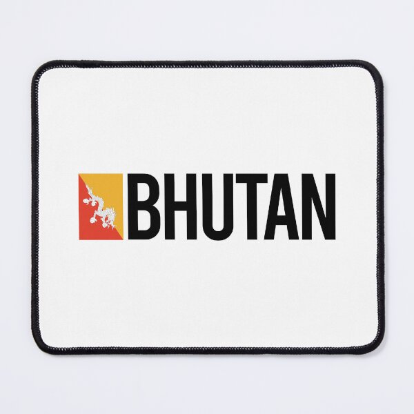 Item preview, Bhutan Country Flag - Minimal Design collection designed and sold by randomorder.