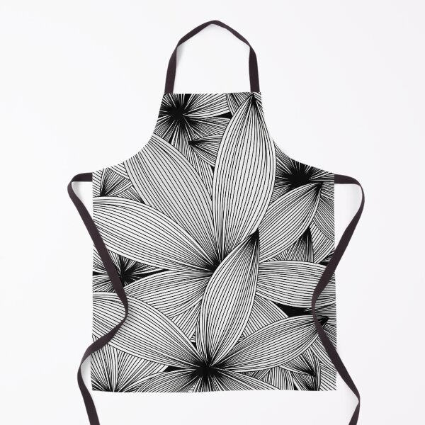 Item preview, black and white seamless pattern flower seamless pattern designed and sold by UnloveToy10.