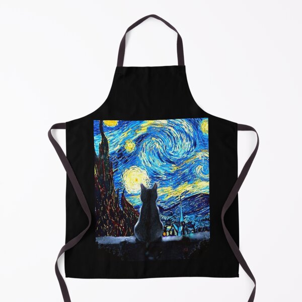 Item preview, Starry Night - Art Cat designed and sold by trumanstore.
