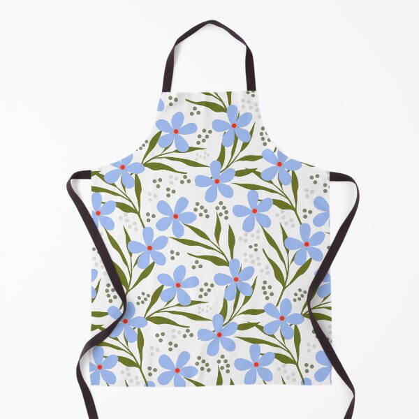 Item preview, Blue Floral seamless pattern on white background. designed and sold by Jayjaynaenae.